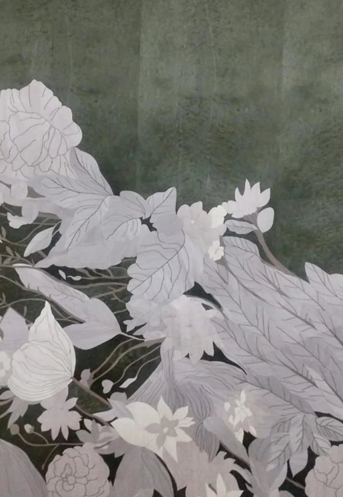 Marquetry — Monochrome Floral Bloom main