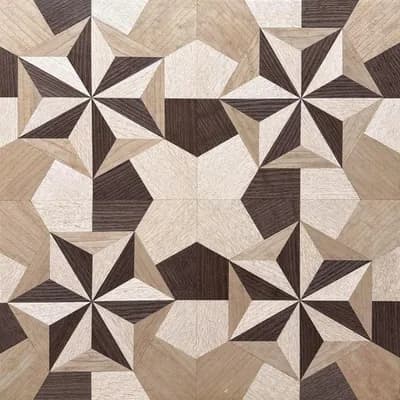 Marquetry — Geometric Star Parquetry main