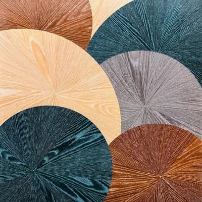 Marquetry — Sunburst Scale Pattern main